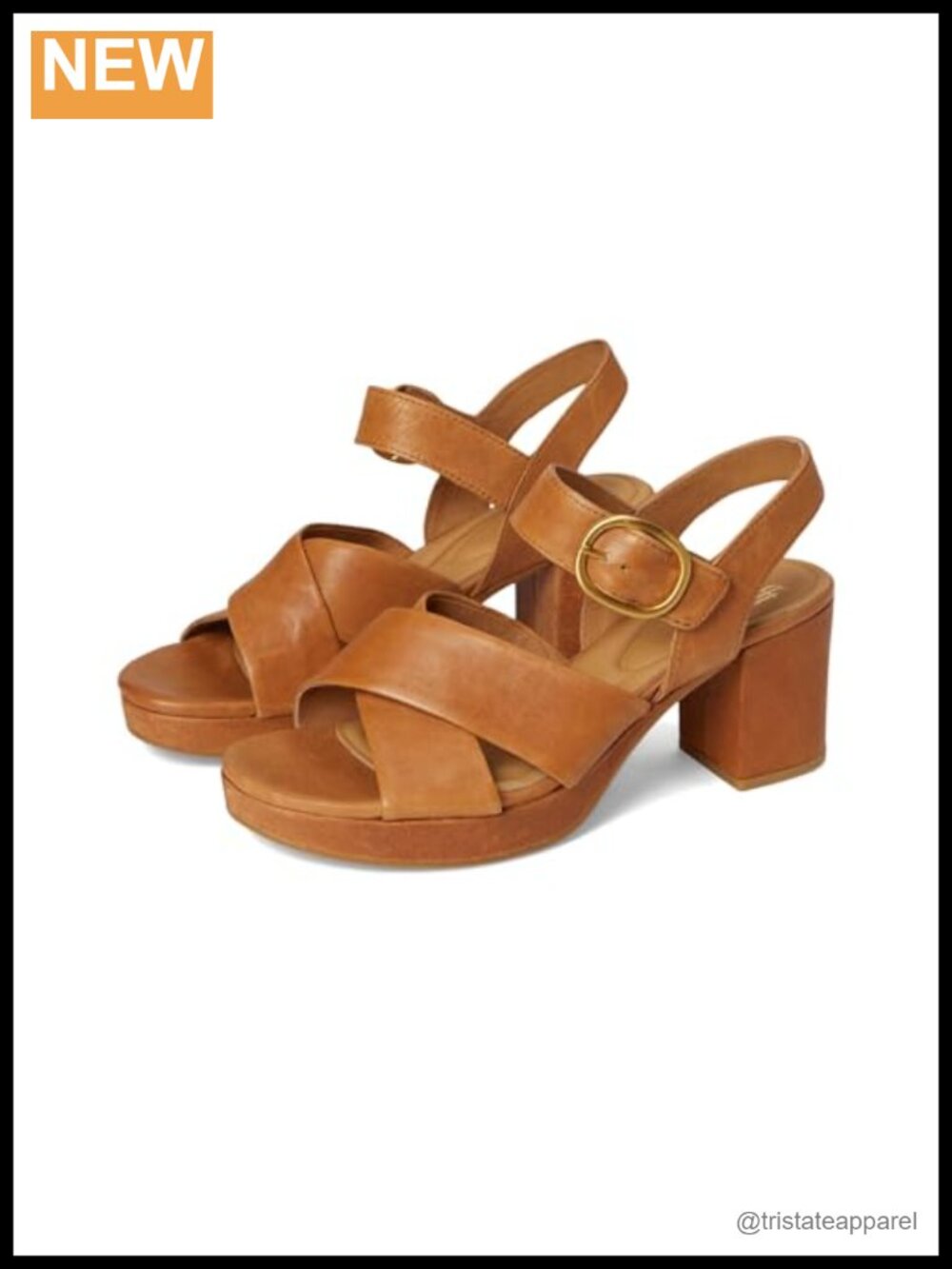 Sofft Womens Lizzie Leather Platform Heeled Sandal Ankle Strap Casual